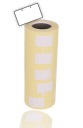 DVOJRADOVÁ PÁSKA CENOVKA 5 ROLČIEK BIELA