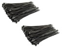 2 BALENIA KABELNÉ VIAZAČKY ČIERNE KABELOVÉ VIAZAČKY 2,5x100 mm 200 ks