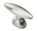 Nábytková kľučka Gombík DELFIN SATIN NICKEL 38mm