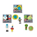 Gumy 2 ks Kosmos ERASER ERASER Space ERASING MYŠ