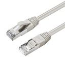 MicroConnect F/UTP CAT6 0,5m Sivá LSZH