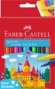 Fixky Faber-Castell 24 fixiek CASTLE 24 farieb KARTÓNOVÉ BALENIE