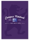 OXFORD CAMPUS NOTEBOOK A4/60K KONTROLOVANÝ fialový