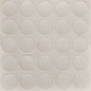 Samolepiaci uzáver F14/319 biela štruktúra - 25 ks.