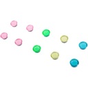 D.RECT ​​​​magnety 15 mm (10 ks) 009172 LEVIATAN