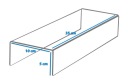 STOJAN STOJAN DISPLEJ PLEXI LEVEL (plexisklo) 35/10/5 cm