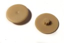 Excentrická zátka 17mm | torx 100 ks BÉŽOVÁ