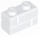 LEGO Brick Brick Wall Wall Brick White 98283 50 dielikov