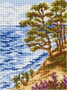 Plátno 15x20 Ariadna 2007 na vyšívanie krížikom - S POTLAČOU