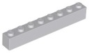 LEGO 3008 BRICK 1x8 svetlosivá LBG NOVINKA (4g)