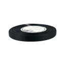 STUHA grogrénová stuha 6mm čierna 23m