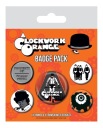 Špendlíky na batoh A Clockwork Orange Ultra Violence Sada 5 ks