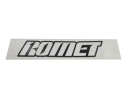 VEĽKÁ NÁLEPKA NA MOTOROVÝ BICYKEL ROMET, BIELA