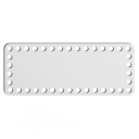 biely základný košík dno 10x25cm HDF obdĺžnik