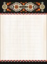 MAGNETICKÝ NOTEBOOK DO CHLADNIČKY MAŁY FOLK PODHALE