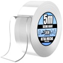 OBOJSTRANNÁ PÁSKA | 5m/3cm | NANO OPÄTOVNE POUŽITEĽNÉ LEPIDLO SILNÁ INŠTALÁCIA