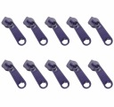 Jazdec na špirálové zipsy 5mm 10ks PURPLE jazdcov
