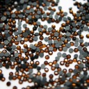 Termokryštály Sklenené Zirkóny Hnedé 4mm 1000ks