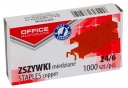 Medené sponky 24/6