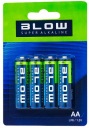 BLOW BATTERY 4x Super Alkaline AA LR6 1,5V BLISTER