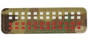 VELCRO NÁŠIVKA POLISH FLAG MINI Štvorcový laserový rez 25x80 M-TAC MULTICAM