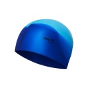 Plavecká čiapka Silicone Nils Aqua odtiene modrej