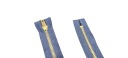 Zips na nohaviciach 14 cm. mosadzná ŽULA