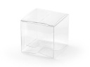 Štvorcové priehľadné krabičky 5X5X5CM 10 KS..