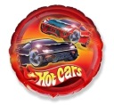 Hot Cars Wheels fóliové balónové pretekárske autá
