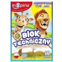 Inspiria Technická podložka A4 biela 10 listov