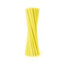 PAPIEROVÉ SLAMKY NA NÁPOJE 19CM ŽLTÉ 10 KS