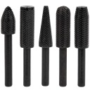 SHANK BILLS 5 kusov FRÉZA NA PILNÍK DREVA A KOV 6mm
