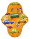 MEDIUM M Bambusová opakovane použiteľná hygienická vložka - Cars