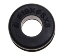 Montážna gumená okrúhla káblová priechodka 19 x 9 x 8 mm