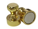NEODYMOVÝ MAGNET NA CHLADNIČKU, ZLATÝ, 12X16mm
