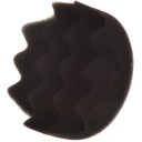 Leštiaci špongia, vlnitá, mäkká, podložka na suchý zips, 100 mm