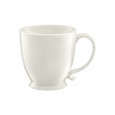 Porcelánový hrnček DIANA veľký 480ml AMBITION biely