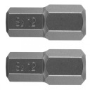 HEX hrot 12 x 30 mm, S2 x 2 ks.
