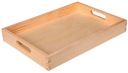 Drevený čašnícky podnos na raňajky 30x20cm