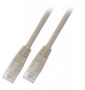 Kategória 5e UTP prepojovací kábel sivý 0,25m PVC PC-5EUTPPVC-GY0,25