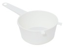 Plastové sitko, cedník, sitko s rukoväťou, 15 cm, HRUBÉ