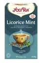 BIO čaj zo sladkého drievka Yogi Tea so sladkým drievkom a mätou