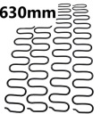 Vlnová pružina ZIG-ZAG A 630mm 1ks posteľ rozťahovací gauč rohová 63 cm