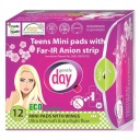 Mini hygienické vložky s aniónovým prúžkom (tee