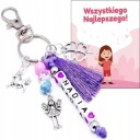 VÍLA NAME KEYRING VIANOČNÉ DIEVČA ĎAKUJEME ZA ŠTUDENTKU