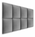 30X30 ČALÚNENÉ STENENÉ PANELY, VELÚROVÉ ČELO