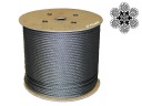 oceľové lano 6x36 WS IWRC fi 8mm 4,6t - CERTIFIKÁT