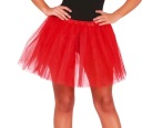 Červená tutu sukňa pre deti, 40 cm