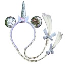# HAIR BAND vrkôčiky vrkôčiky JEDNOROŽEC