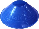Futbalový tréningový kužeľ, flexibilný hríbový tanier SOFTEE, 19 cm